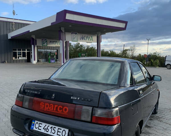 Черный ВАЗ 2110, объемом двигателя 1.6 л и пробегом 137 тыс. км за 2000 $, фото 4 на Automoto.ua