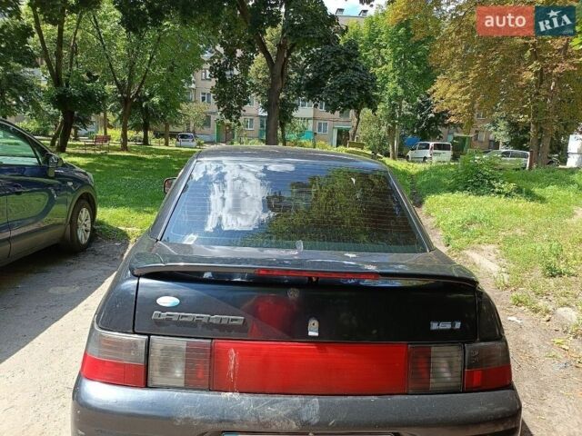 Черный ВАЗ 2110, объемом двигателя 1.6 л и пробегом 225 тыс. км за 2200 $, фото 5 на Automoto.ua