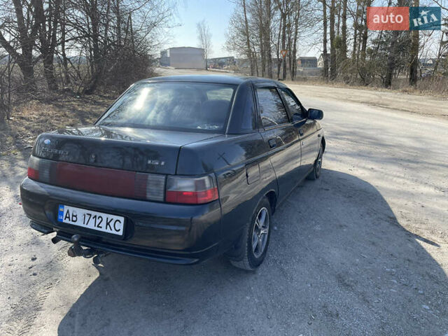 Черный ВАЗ 2110, объемом двигателя 1.6 л и пробегом 150 тыс. км за 2200 $, фото 14 на Automoto.ua