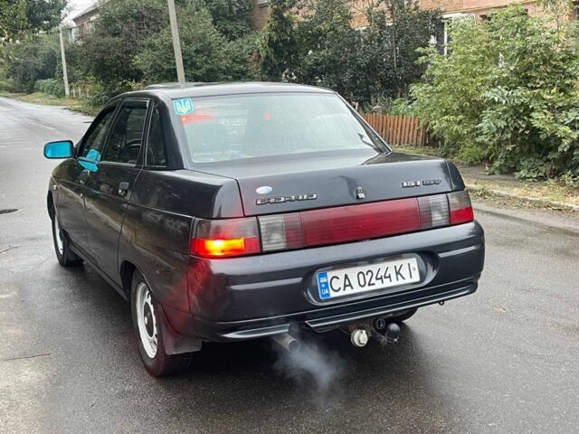 Чорний ВАЗ 2110, об'ємом двигуна 1.6 л та пробігом 165 тис. км за 1550 $, фото 3 на Automoto.ua
