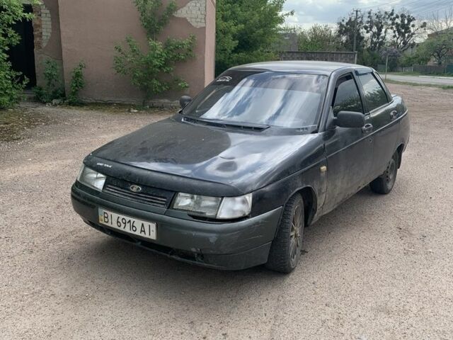 Чорний ВАЗ 2110, об'ємом двигуна 1.6 л та пробігом 70 тис. км за 700 $, фото 5 на Automoto.ua
