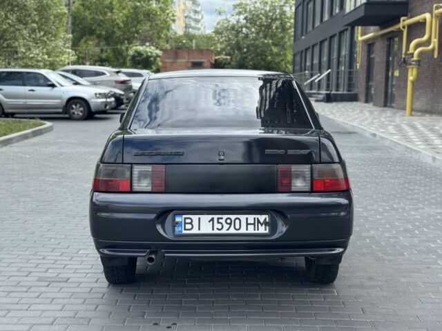 Чорний ВАЗ 2110, об'ємом двигуна 1.6 л та пробігом 193 тис. км за 1750 $, фото 7 на Automoto.ua