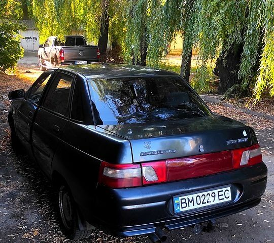 Черный ВАЗ 2110, объемом двигателя 1.6 л и пробегом 267 тыс. км за 1400 $, фото 1 на Automoto.ua