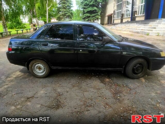 Черный ВАЗ 2110, объемом двигателя 1.6 л и пробегом 305 тыс. км за 3000 $, фото 2 на Automoto.ua