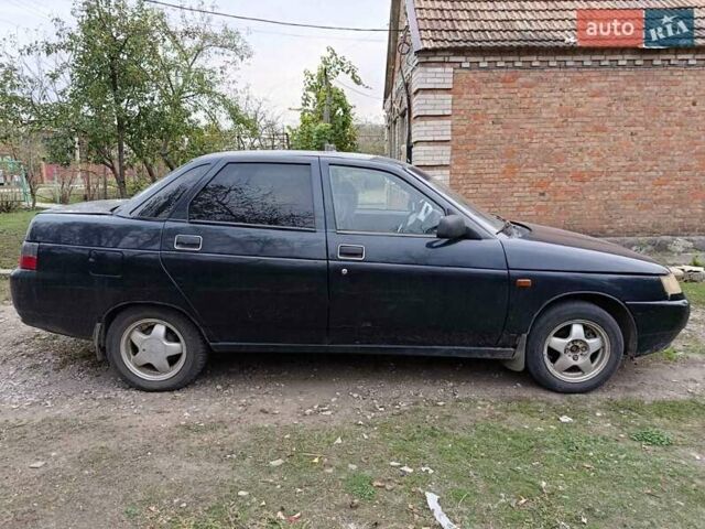 Черный ВАЗ 2110, объемом двигателя 1.6 л и пробегом 204 тыс. км за 1500 $, фото 2 на Automoto.ua