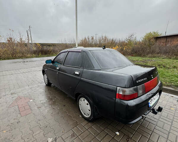 Черный ВАЗ 2110, объемом двигателя 1.6 л и пробегом 213 тыс. км за 2200 $, фото 4 на Automoto.ua