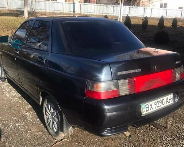 Черный ВАЗ 2110, объемом двигателя 1.6 л и пробегом 178 тыс. км за 1700 $, фото 2 на Automoto.ua