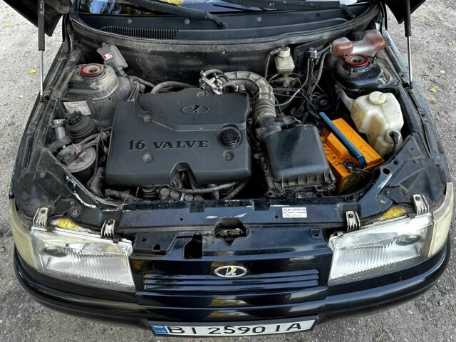 Черный ВАЗ 2110, объемом двигателя 1.6 л и пробегом 235 тыс. км за 2100 $, фото 8 на Automoto.ua