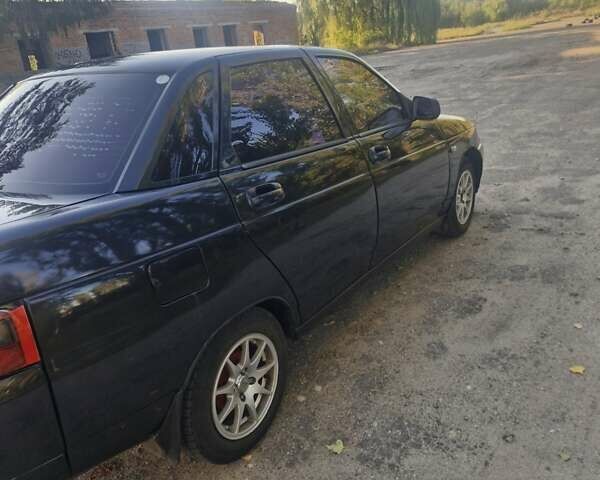 Черный ВАЗ 2110, объемом двигателя 1.6 л и пробегом 250 тыс. км за 2000 $, фото 4 на Automoto.ua
