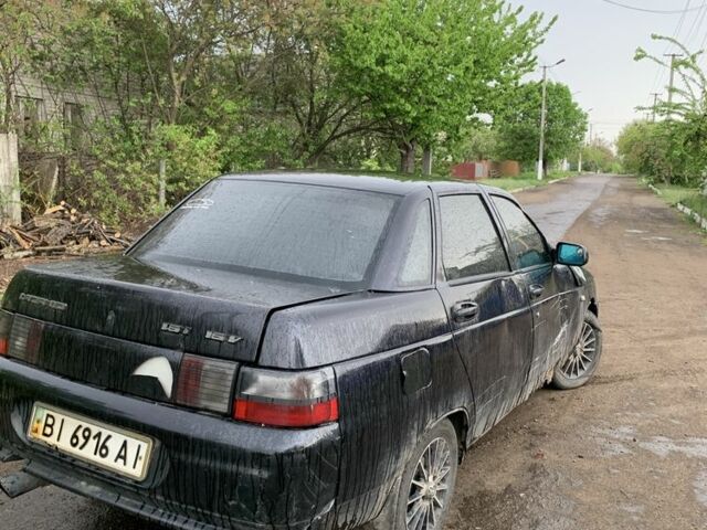 Чорний ВАЗ 2110, об'ємом двигуна 1.6 л та пробігом 70 тис. км за 700 $, фото 1 на Automoto.ua