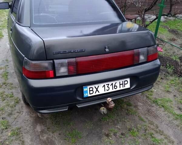 Черный ВАЗ 2110, объемом двигателя 1.6 л и пробегом 304 тыс. км за 1400 $, фото 2 на Automoto.ua