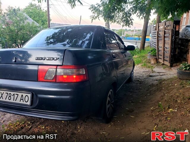 Черный ВАЗ 2110, объемом двигателя 1.6 л и пробегом 300 тыс. км за 1750 $, фото 8 на Automoto.ua