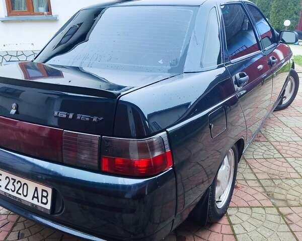 Черный ВАЗ 2110, объемом двигателя 1.6 л и пробегом 160 тыс. км за 1999 $, фото 5 на Automoto.ua