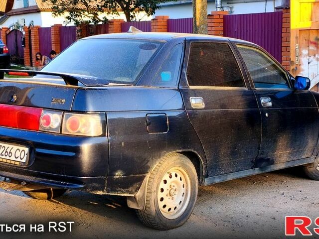 Черный ВАЗ 2110, объемом двигателя 1.6 л и пробегом 256 тыс. км за 999 $, фото 3 на Automoto.ua