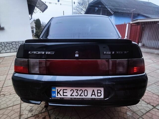 Черный ВАЗ 2110, объемом двигателя 1.6 л и пробегом 160 тыс. км за 1999 $, фото 10 на Automoto.ua