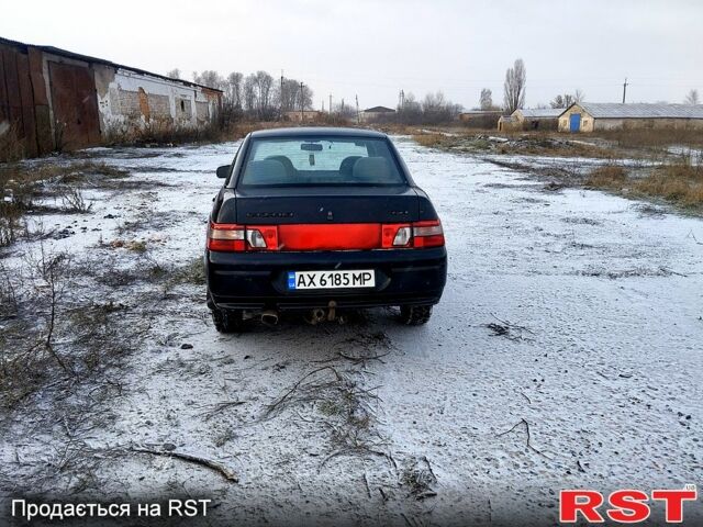 Черный ВАЗ 2110, объемом двигателя 1.6 л и пробегом 207 тыс. км за 2500 $, фото 3 на Automoto.ua