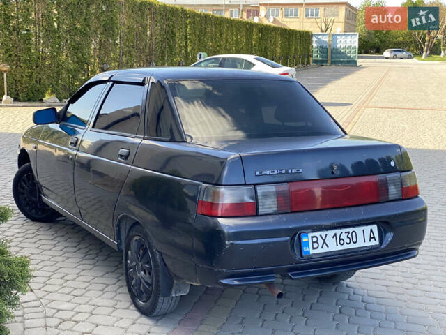 Черный ВАЗ 2110, объемом двигателя 1.6 л и пробегом 50 тыс. км за 1599 $, фото 11 на Automoto.ua