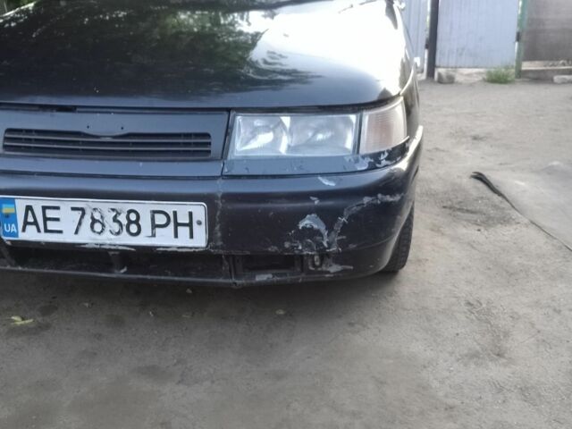 Черный ВАЗ 2110, объемом двигателя 1.6 л и пробегом 411 тыс. км за 1600 $, фото 1 на Automoto.ua