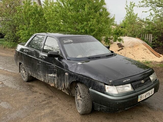 Чорний ВАЗ 2110, об'ємом двигуна 1.6 л та пробігом 70 тис. км за 700 $, фото 4 на Automoto.ua