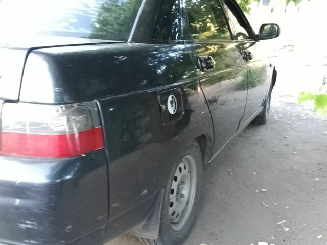 Черный ВАЗ 2110, объемом двигателя 1.6 л и пробегом 411 тыс. км за 1600 $, фото 5 на Automoto.ua