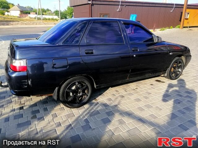 Черный ВАЗ 2110, объемом двигателя 16 л и пробегом 312 тыс. км за 1900 $, фото 1 на Automoto.ua