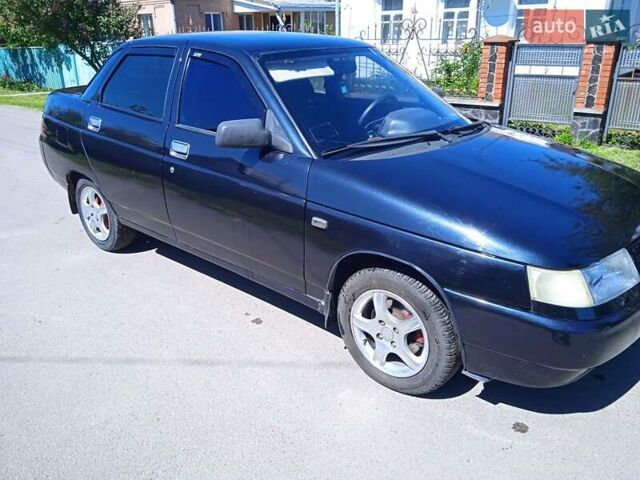 Черный ВАЗ 2110, объемом двигателя 1.6 л и пробегом 190 тыс. км за 3500 $, фото 4 на Automoto.ua