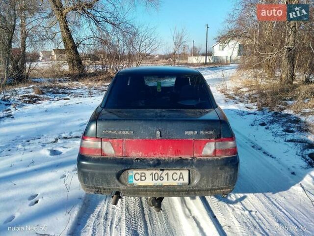 Черный ВАЗ 2110, объемом двигателя 1.6 л и пробегом 311 тыс. км за 2000 $, фото 2 на Automoto.ua
