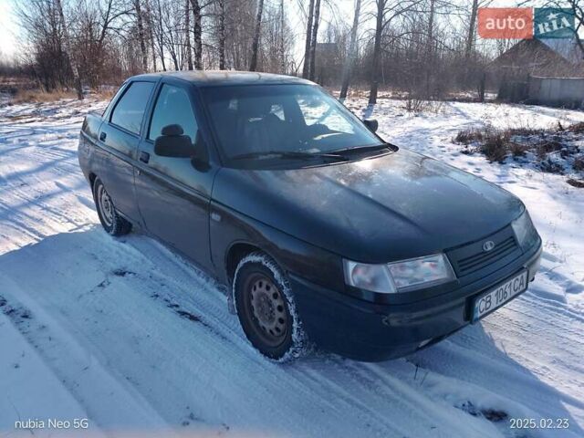 Черный ВАЗ 2110, объемом двигателя 1.6 л и пробегом 311 тыс. км за 2000 $, фото 1 на Automoto.ua