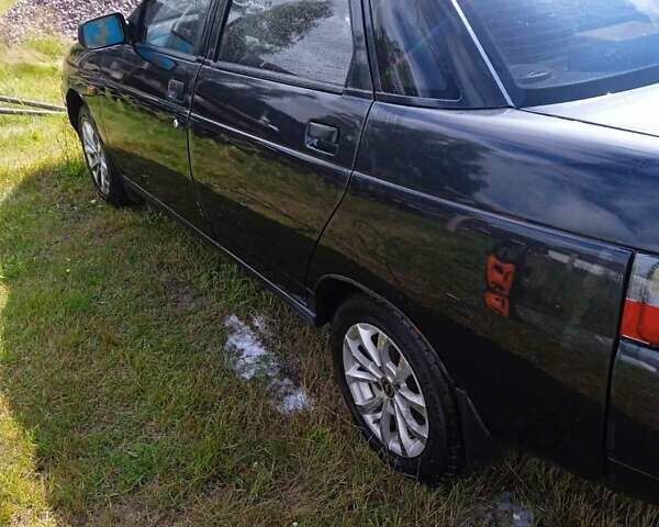 Черный ВАЗ 2110, объемом двигателя 1.6 л и пробегом 267 тыс. км за 1800 $, фото 2 на Automoto.ua