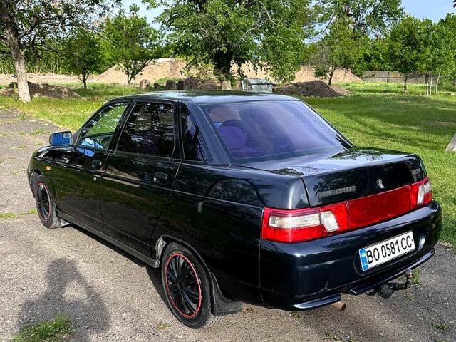 Черный ВАЗ 2110, объемом двигателя 1.6 л и пробегом 182 тыс. км за 1950 $, фото 5 на Automoto.ua