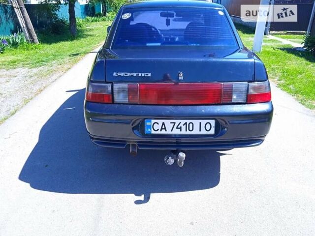 Черный ВАЗ 2110, объемом двигателя 1.6 л и пробегом 190 тыс. км за 3500 $, фото 5 на Automoto.ua