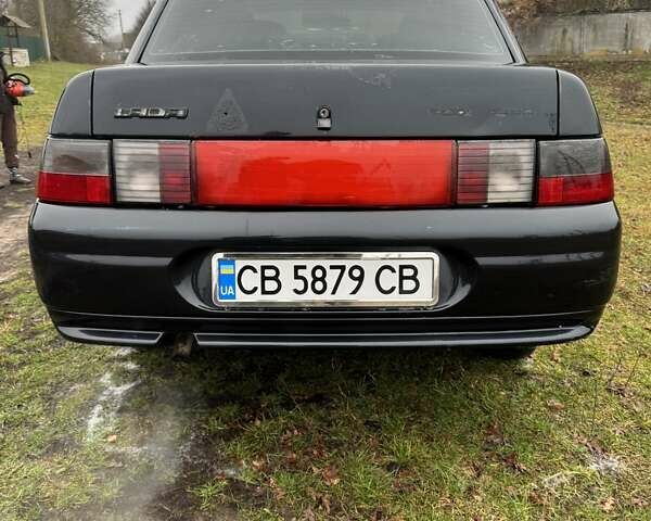 Черный ВАЗ 2110, объемом двигателя 1.6 л и пробегом 340 тыс. км за 1500 $, фото 7 на Automoto.ua