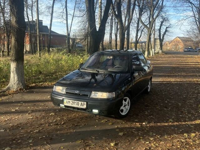 Черный ВАЗ 2110, объемом двигателя 1.6 л и пробегом 300 тыс. км за 2100 $, фото 2 на Automoto.ua