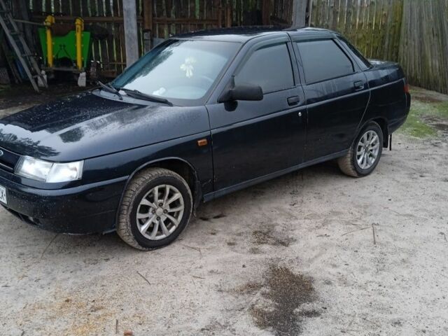 Чорний ВАЗ 2110, об'ємом двигуна 1.6 л та пробігом 276 тис. км за 2100 $, фото 1 на Automoto.ua
