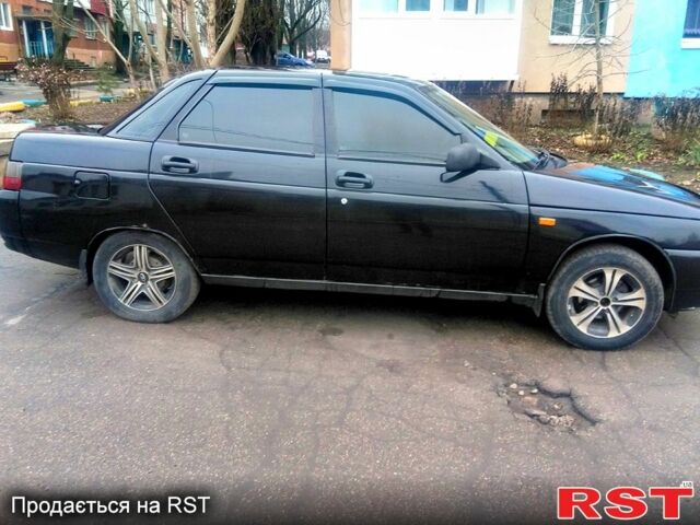 Черный ВАЗ 2110, объемом двигателя 1.6 л и пробегом 300 тыс. км за 2150 $, фото 1 на Automoto.ua
