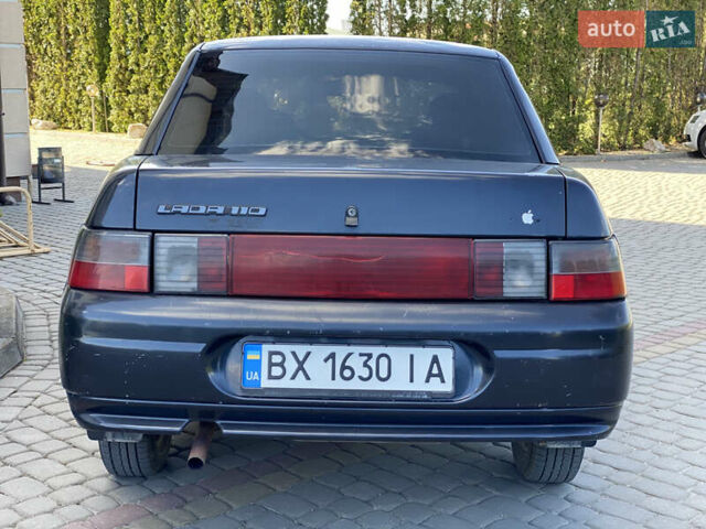 Черный ВАЗ 2110, объемом двигателя 1.6 л и пробегом 50 тыс. км за 1599 $, фото 30 на Automoto.ua