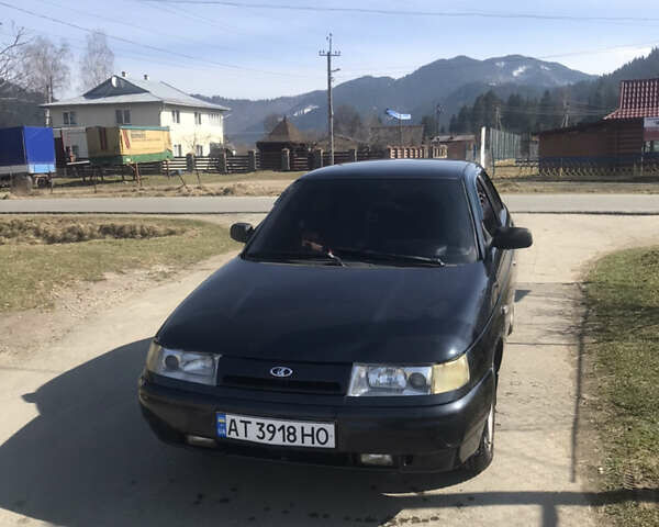 Черный ВАЗ 2110, объемом двигателя 1.6 л и пробегом 207 тыс. км за 1250 $, фото 1 на Automoto.ua