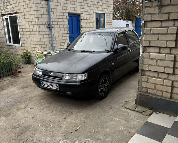 Чорний ВАЗ 2110, об'ємом двигуна 1.6 л та пробігом 192 тис. км за 1650 $, фото 1 на Automoto.ua