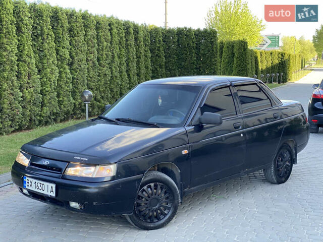 Черный ВАЗ 2110, объемом двигателя 1.6 л и пробегом 50 тыс. км за 1599 $, фото 3 на Automoto.ua