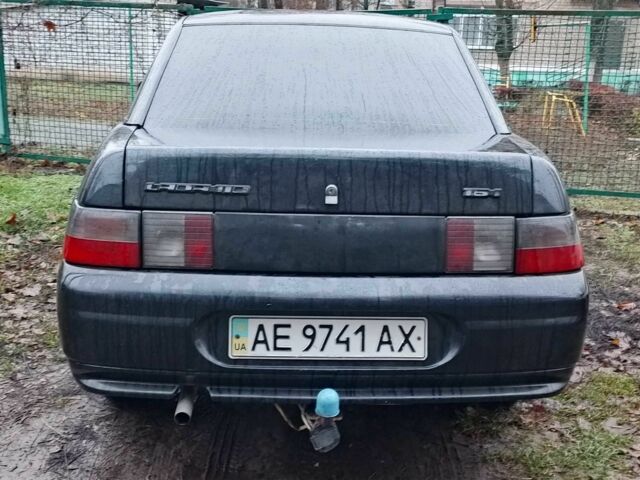 Чорний ВАЗ 2110, об'ємом двигуна 1.6 л та пробігом 182 тис. км за 2100 $, фото 1 на Automoto.ua