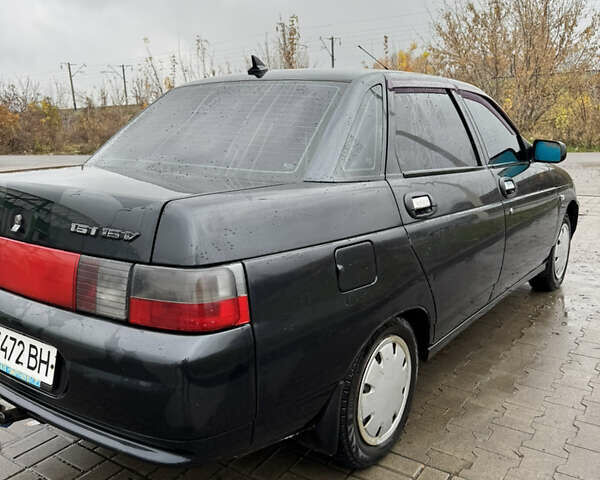 Черный ВАЗ 2110, объемом двигателя 1.6 л и пробегом 213 тыс. км за 2200 $, фото 6 на Automoto.ua