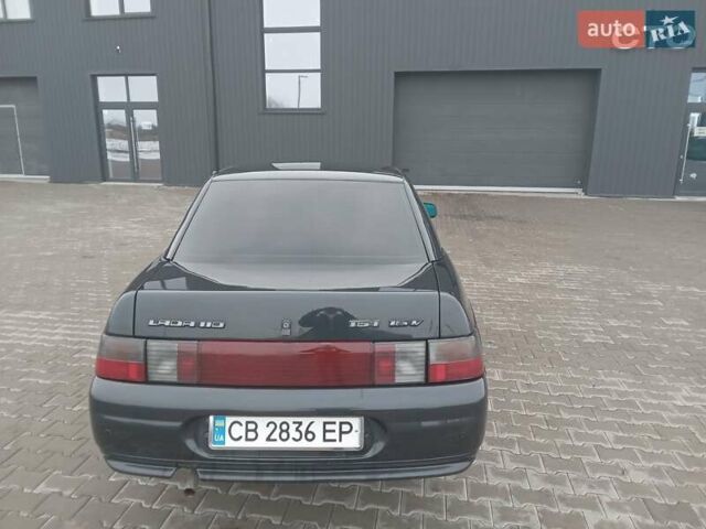 Чорний ВАЗ 2110, об'ємом двигуна 1.6 л та пробігом 180 тис. км за 2500 $, фото 5 на Automoto.ua