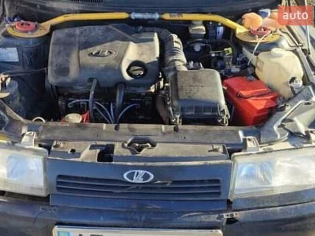 Черный ВАЗ 2110, объемом двигателя 1.6 л и пробегом 178 тыс. км за 1700 $, фото 5 на Automoto.ua