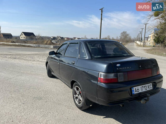 Черный ВАЗ 2110, объемом двигателя 1.6 л и пробегом 150 тыс. км за 2200 $, фото 22 на Automoto.ua