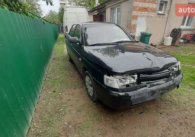 Черный ВАЗ 2110, объемом двигателя 1.6 л и пробегом 170 тыс. км за 850 $, фото 3 на Automoto.ua