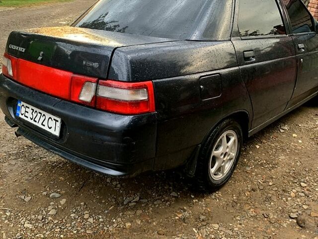 Чорний ВАЗ 2110, об'ємом двигуна 1.6 л та пробігом 200 тис. км за 1700 $, фото 6 на Automoto.ua