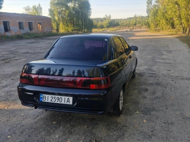 Черный ВАЗ 2110, объемом двигателя 1.6 л и пробегом 235 тыс. км за 2100 $, фото 2 на Automoto.ua