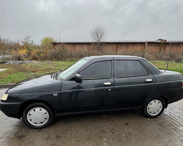 Черный ВАЗ 2110, объемом двигателя 1.6 л и пробегом 213 тыс. км за 2200 $, фото 3 на Automoto.ua