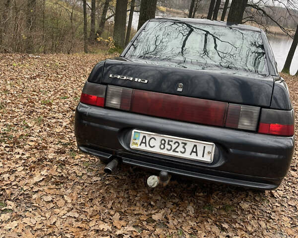 Черный ВАЗ 2110, объемом двигателя 1.6 л и пробегом 240 тыс. км за 1600 $, фото 10 на Automoto.ua