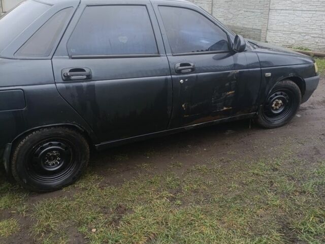 Черный ВАЗ 2110, объемом двигателя 2 л и пробегом 409 тыс. км за 679 $, фото 5 на Automoto.ua